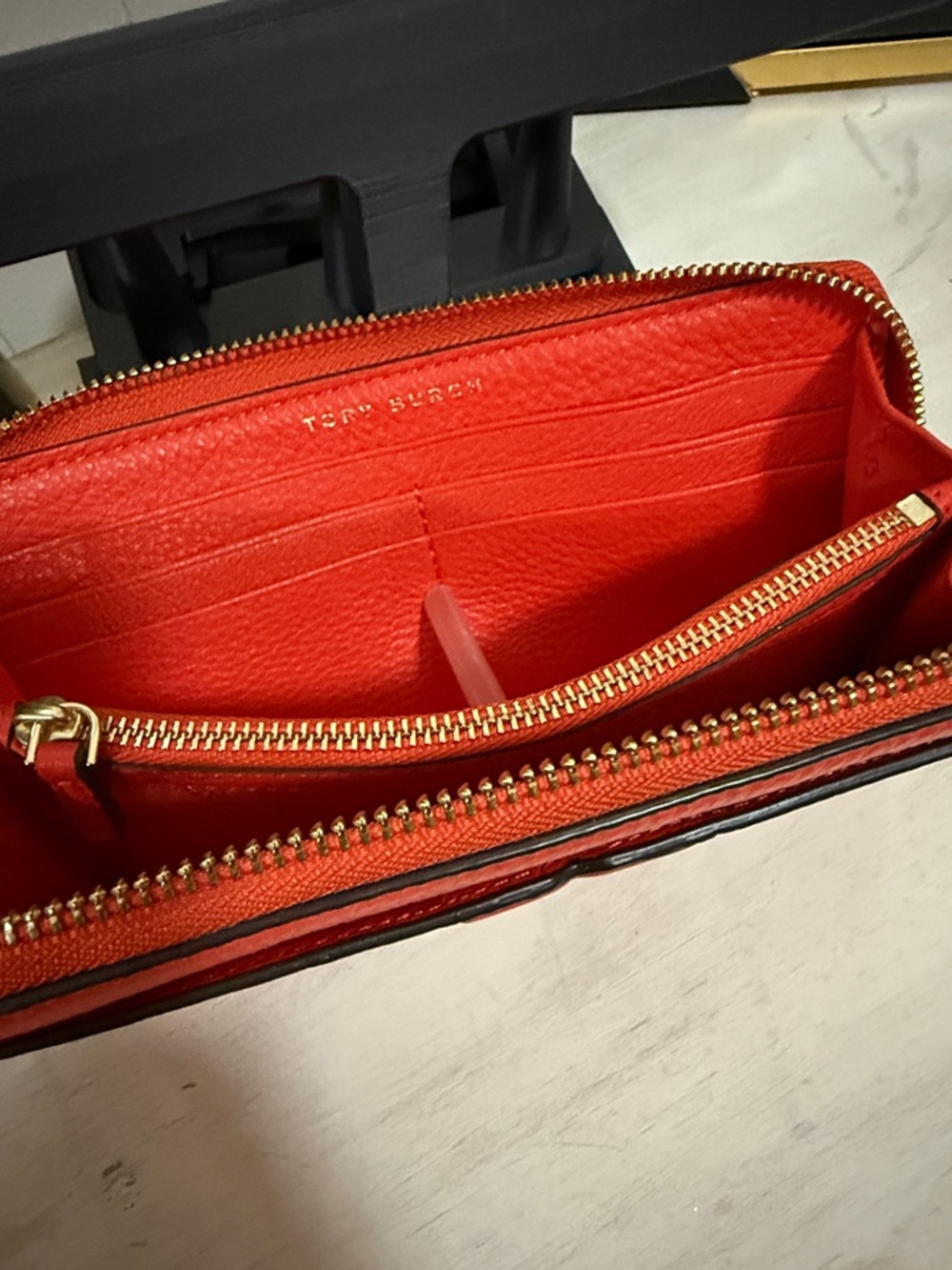 Tory Burch “Bombie-T” Zip Continental Wallet - Picture 2 of 9